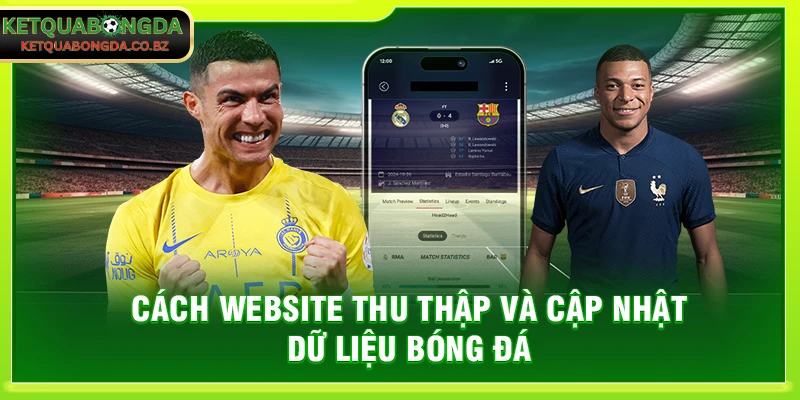 Cách website thu thập và cập nhật dữ liệu bóng đá